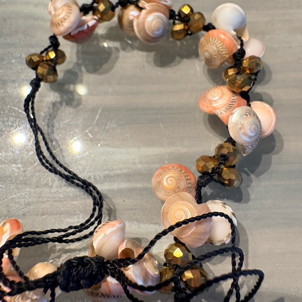 ⭐️ 3/$15 Seashells & beads anklet from Puerto Vallarta Mexico - Picture 6 of 8